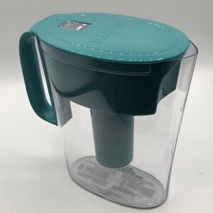 Brita Green Water Filtration Pitcher w/Smart Light Filter. 6 cups & BPA free.